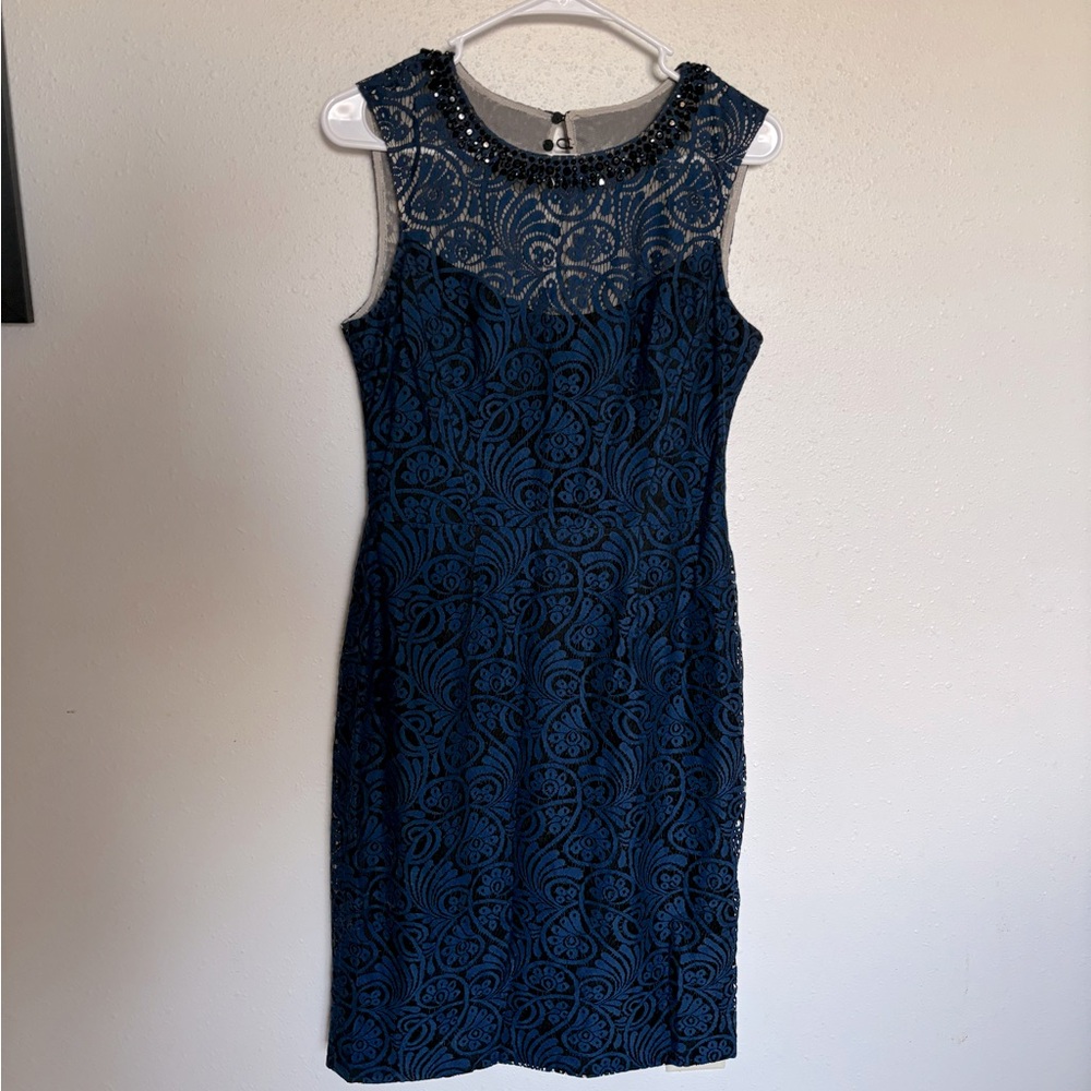 Navy blue maggy London dress